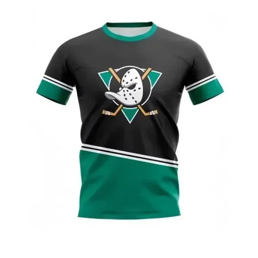 Camiseta Deportiva con Estampado 3D para Hombre 2026