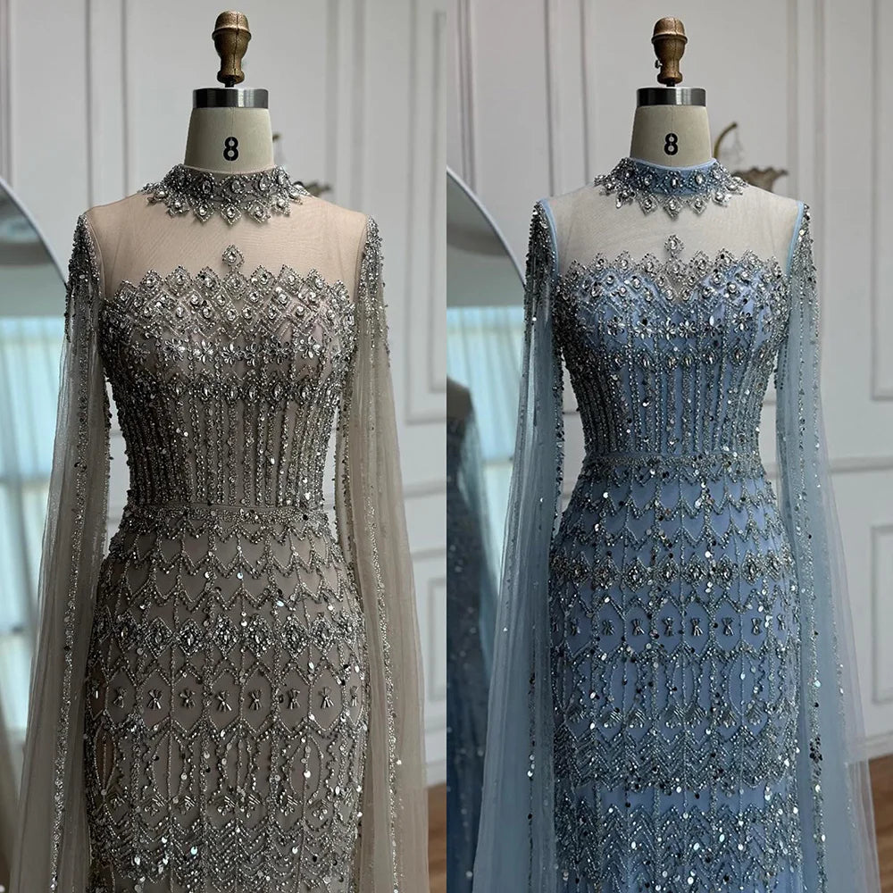 Vestido de noche estilo árabe