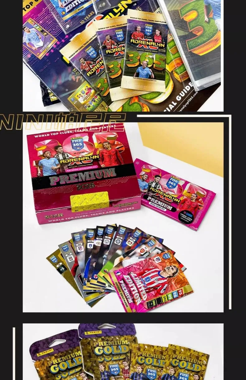 Tarjeta Dorada de Edición Limitada Oficial de Panini 2026 FIFA365