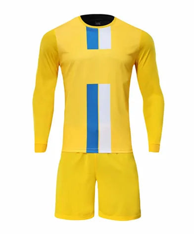 Conjunto de camiseta de fútbol de manga larga