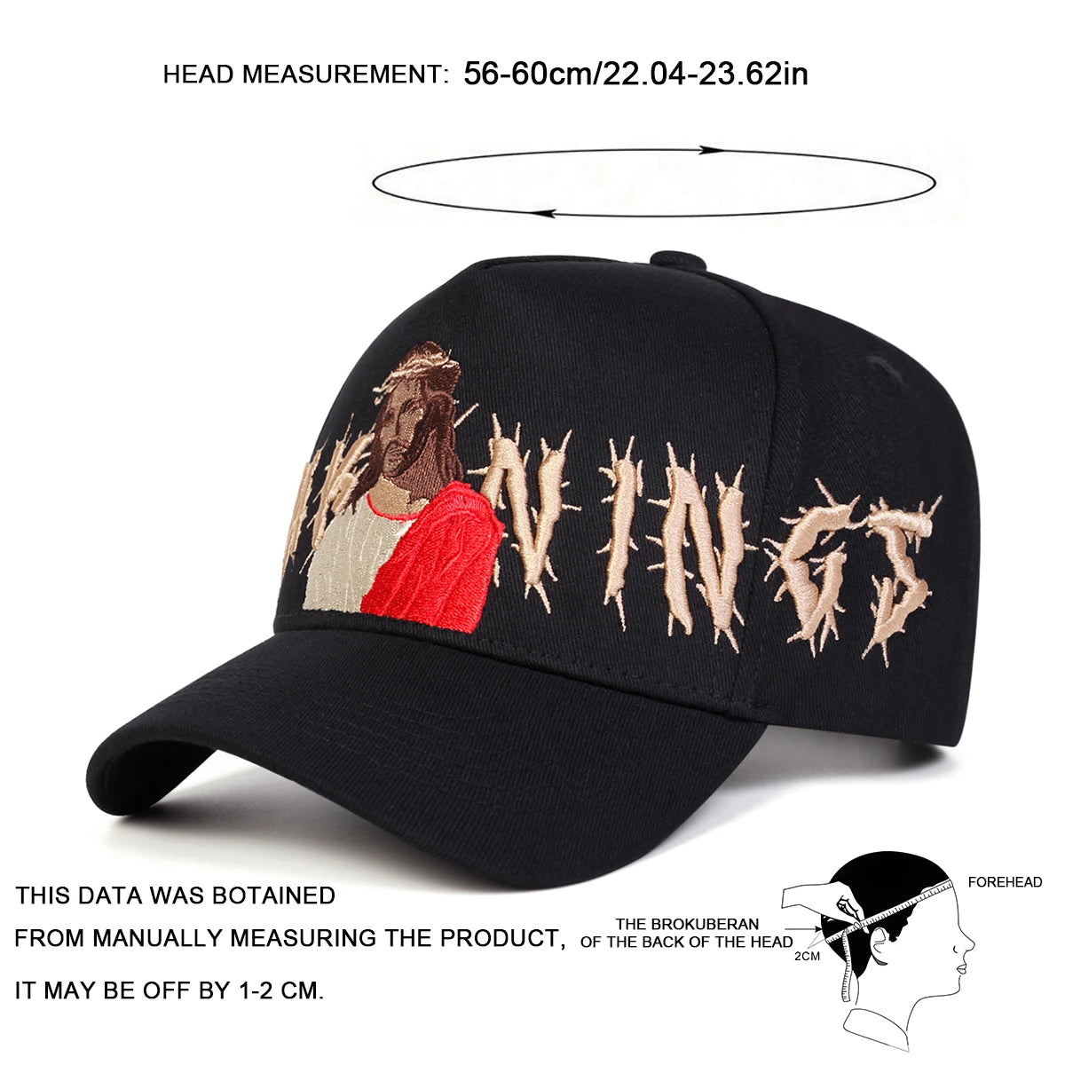 Gorras de Béisbol Bordadas Unisex
