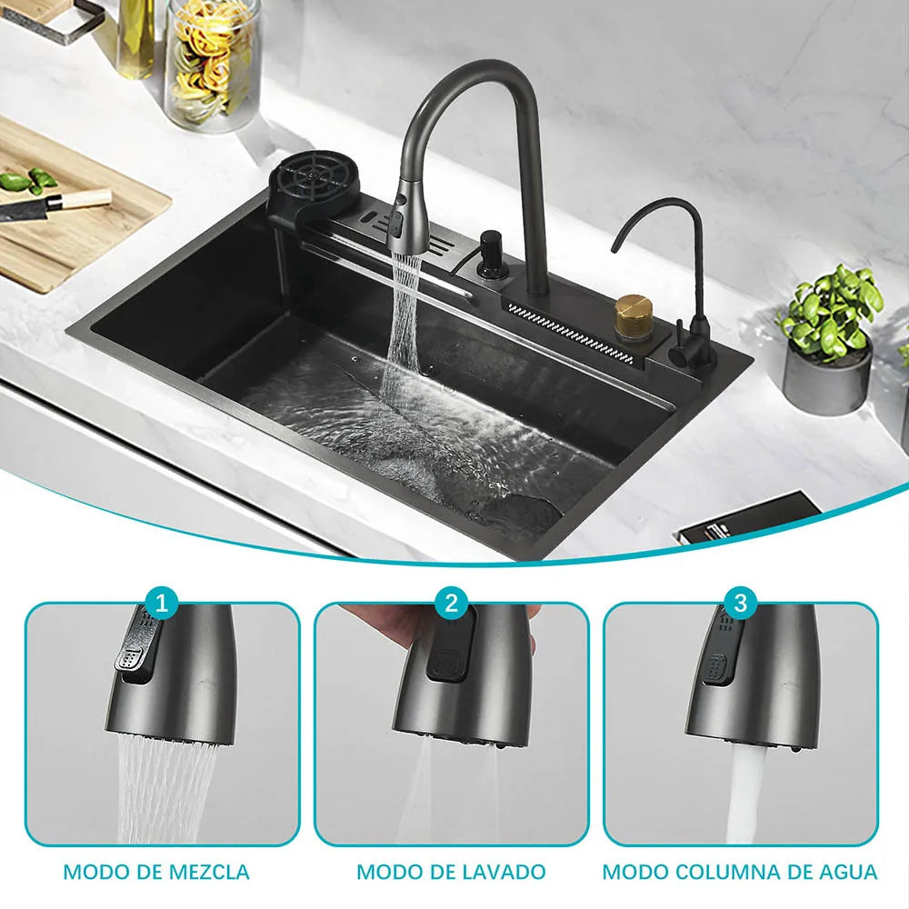 Fregadero de Cocina Inteligente
