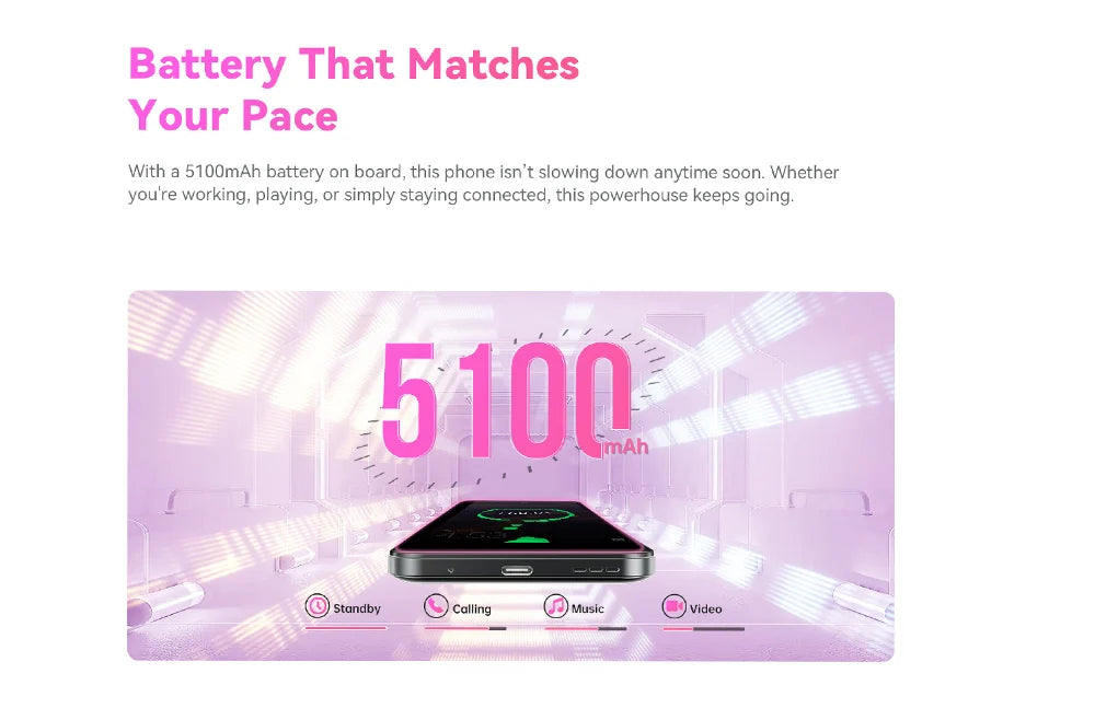 Teléfono Android 14, 16 GB de RAM