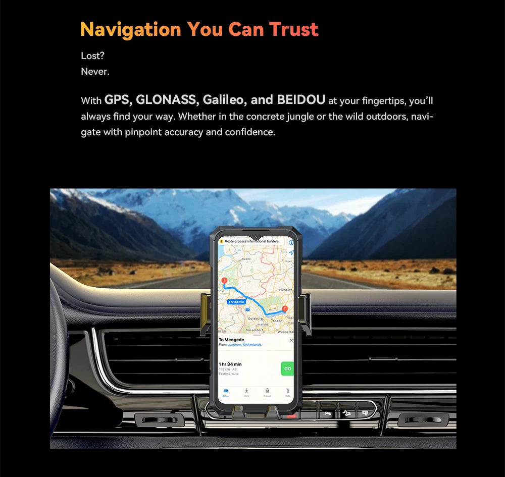 Smartphone resistente 5G, Dimensidad 8200,