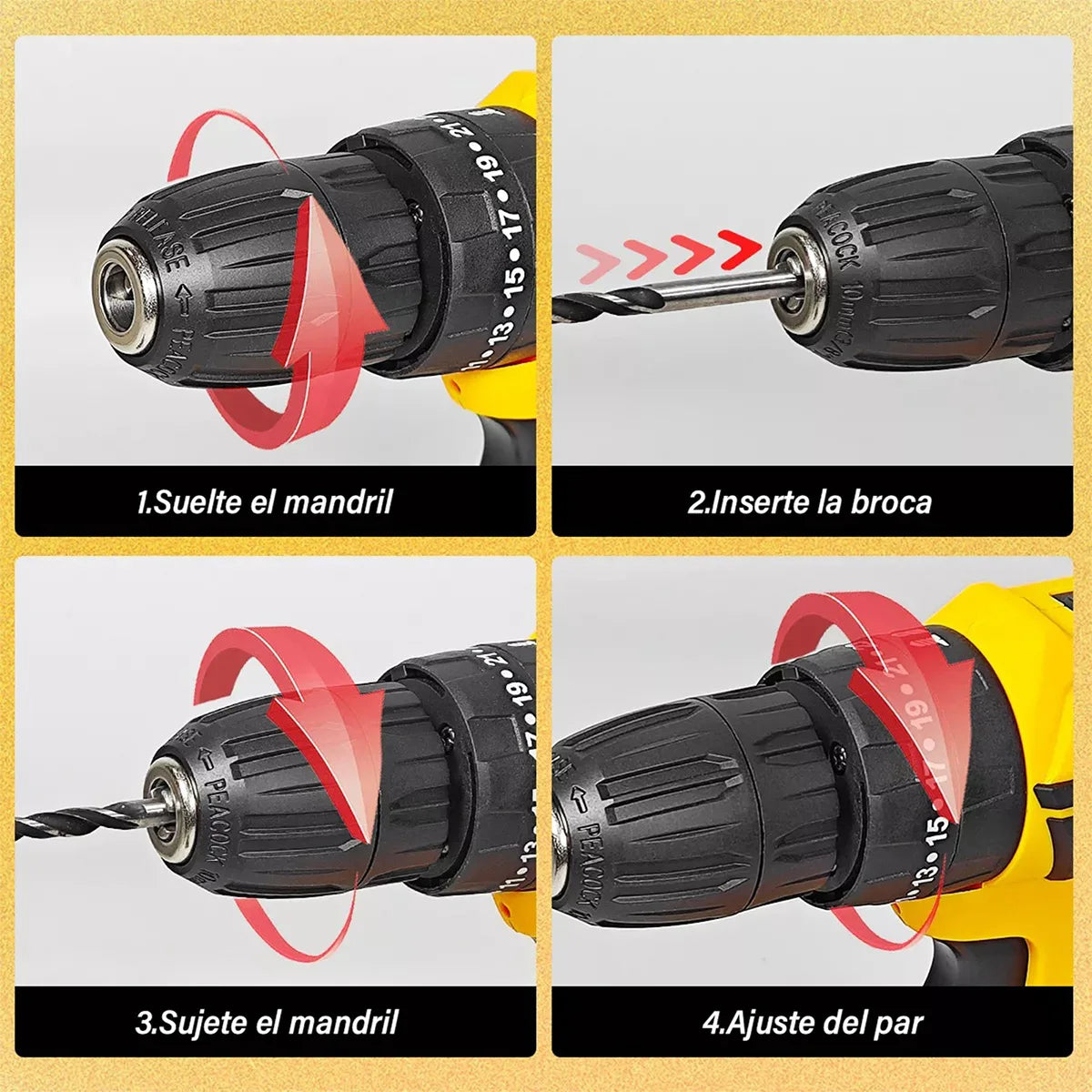 Taladro inalámbrico