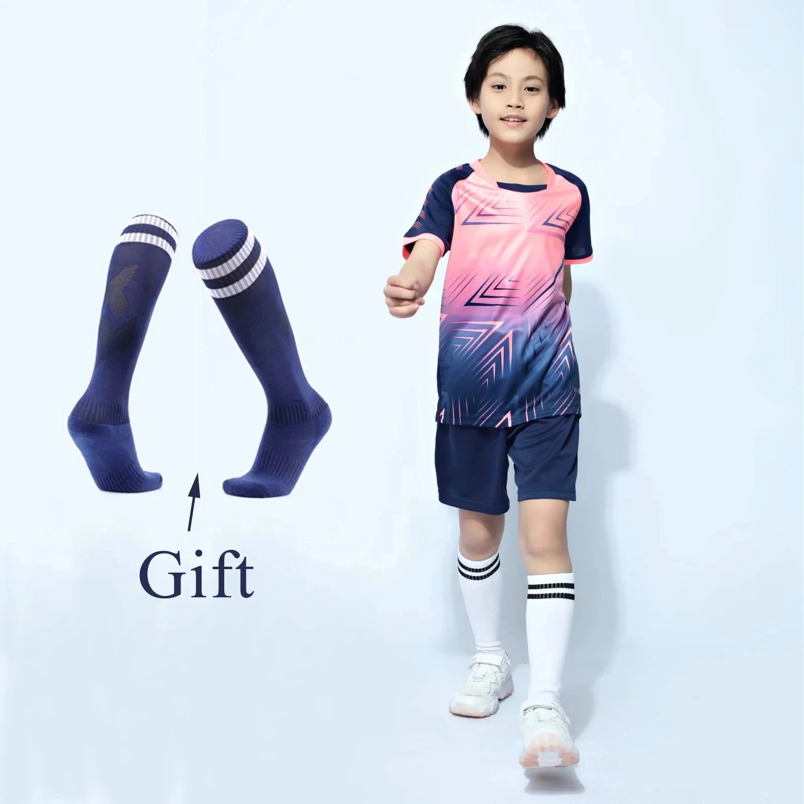 Uniformes de fútbol para niños + calcetines