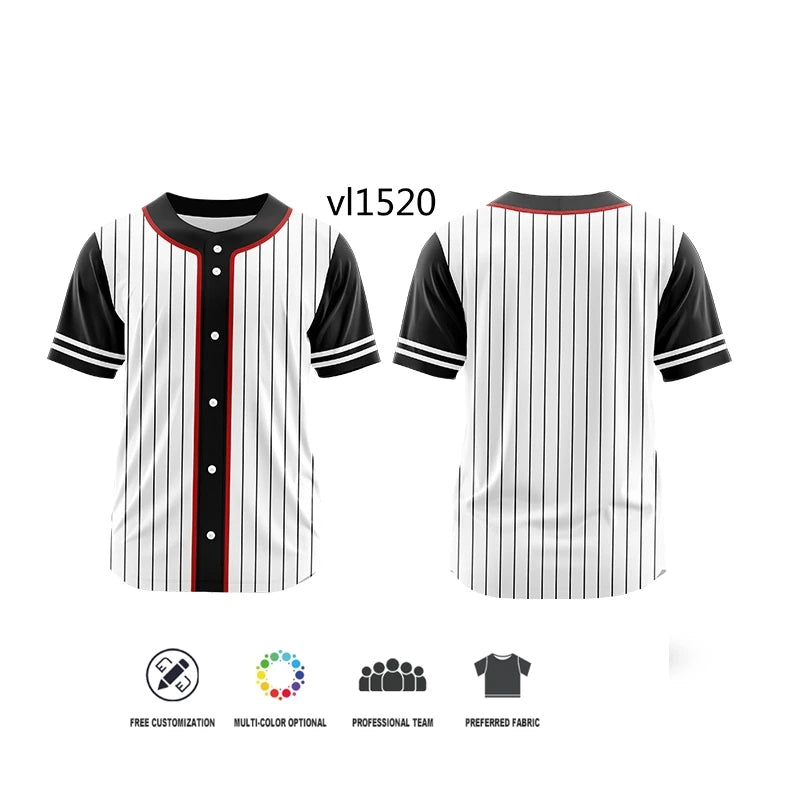 Camiseta de béisbol personalizable