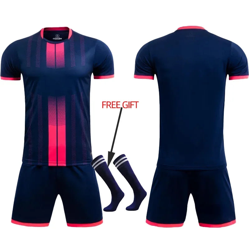 Camiseta de fútbol para niños y adultos, personalizados
