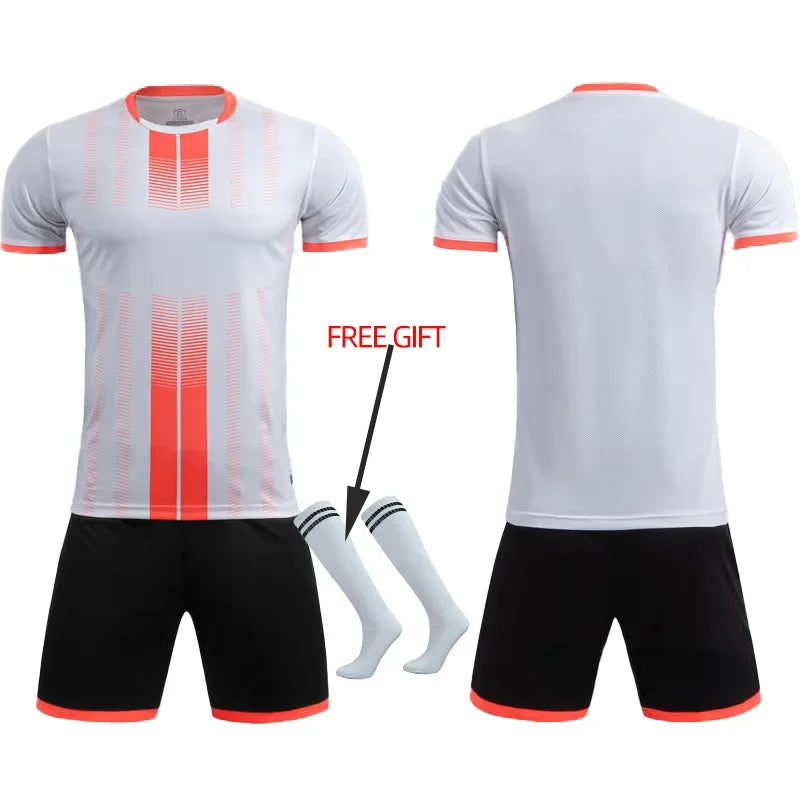 Camiseta de fútbol para niños y adultos, personalizados