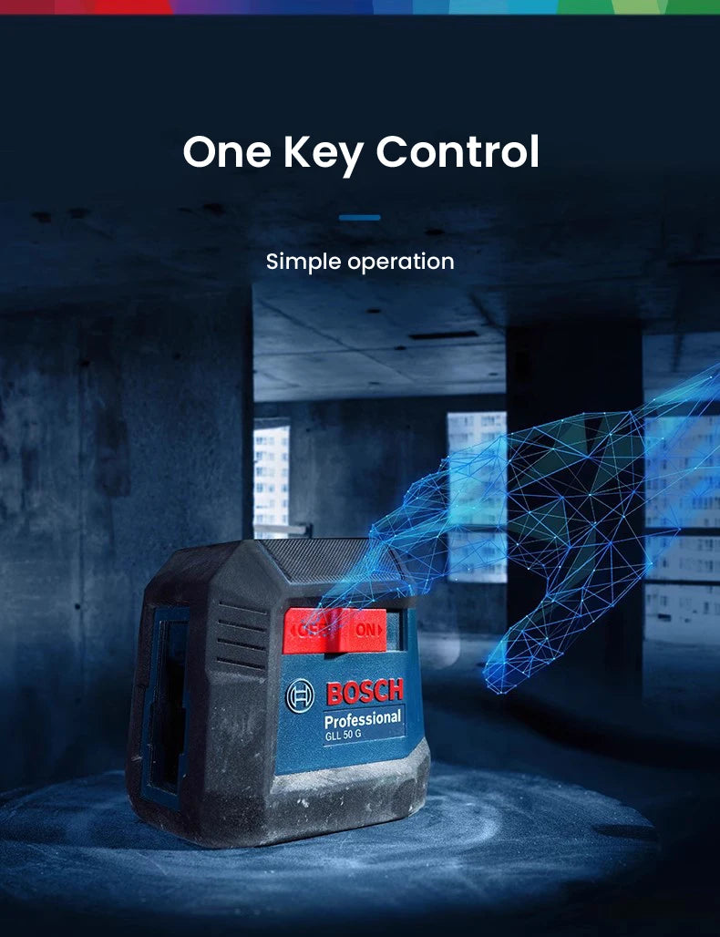 Bosch GLL 50 G nivel láser profesional