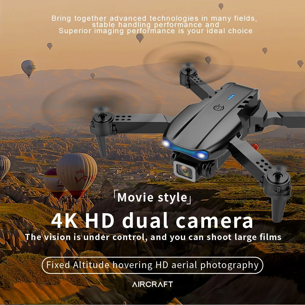 Mini Dron E99 K3 4K Pro HD
