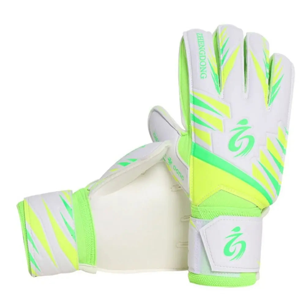 1 par de guantes de fútbol resistentes al desgaste