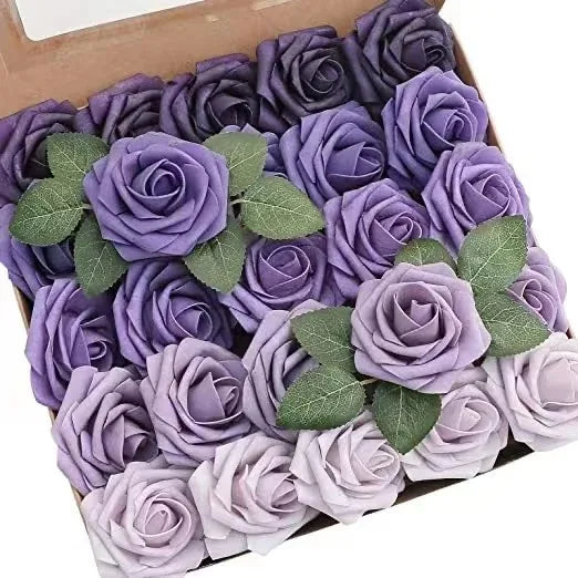 Flores artificiales de rosas
