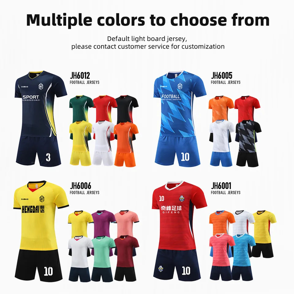 Camiseta de fútbol para niños y adultos