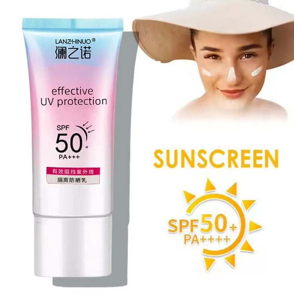 protección Solar para cara y cuerpo SPF50 +, loción Solar refrescante antisudor,2 UNIDADES