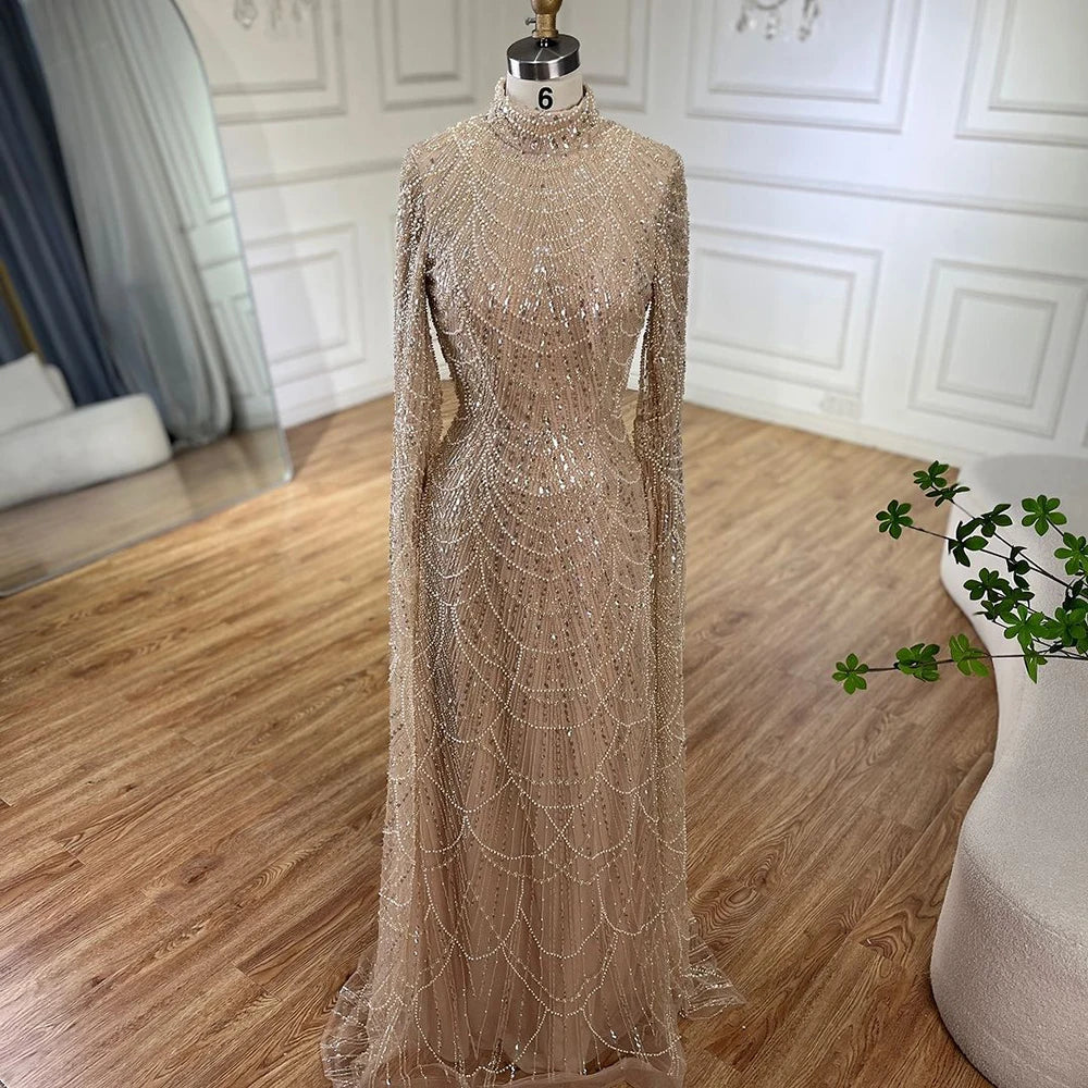 vestidos de noche vestido con cuentas para fiesta de mujer LA72591