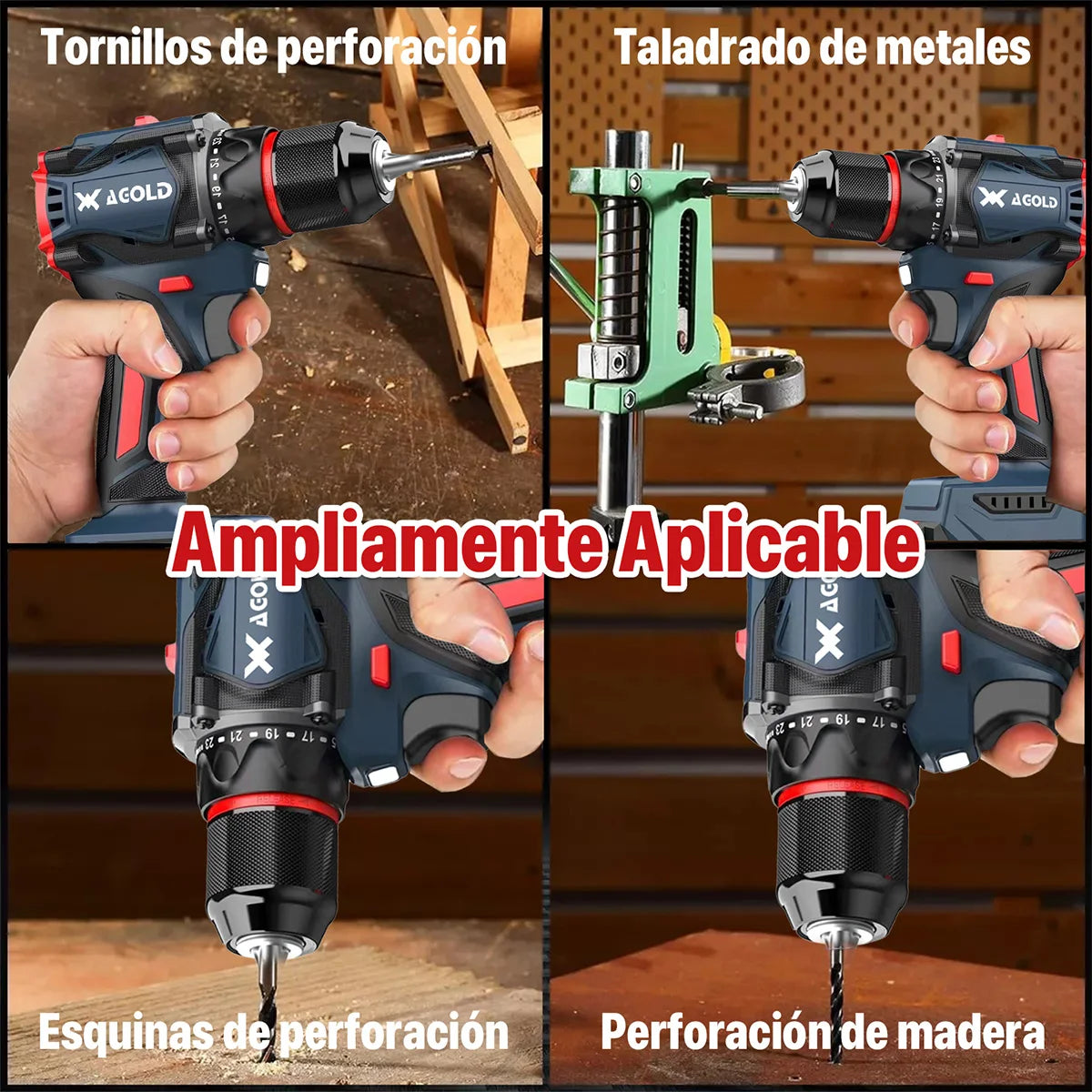 Taladro inalámbrico Desatornillardor Electrico