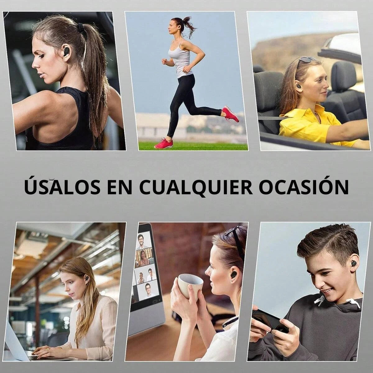 Auriculares inalámbricos Bluetooth