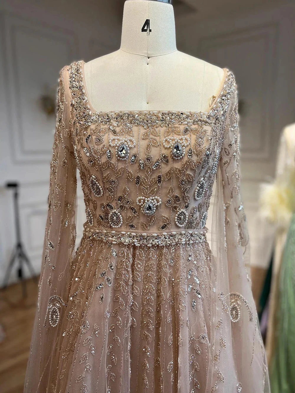 Vestido musulmán Rosa