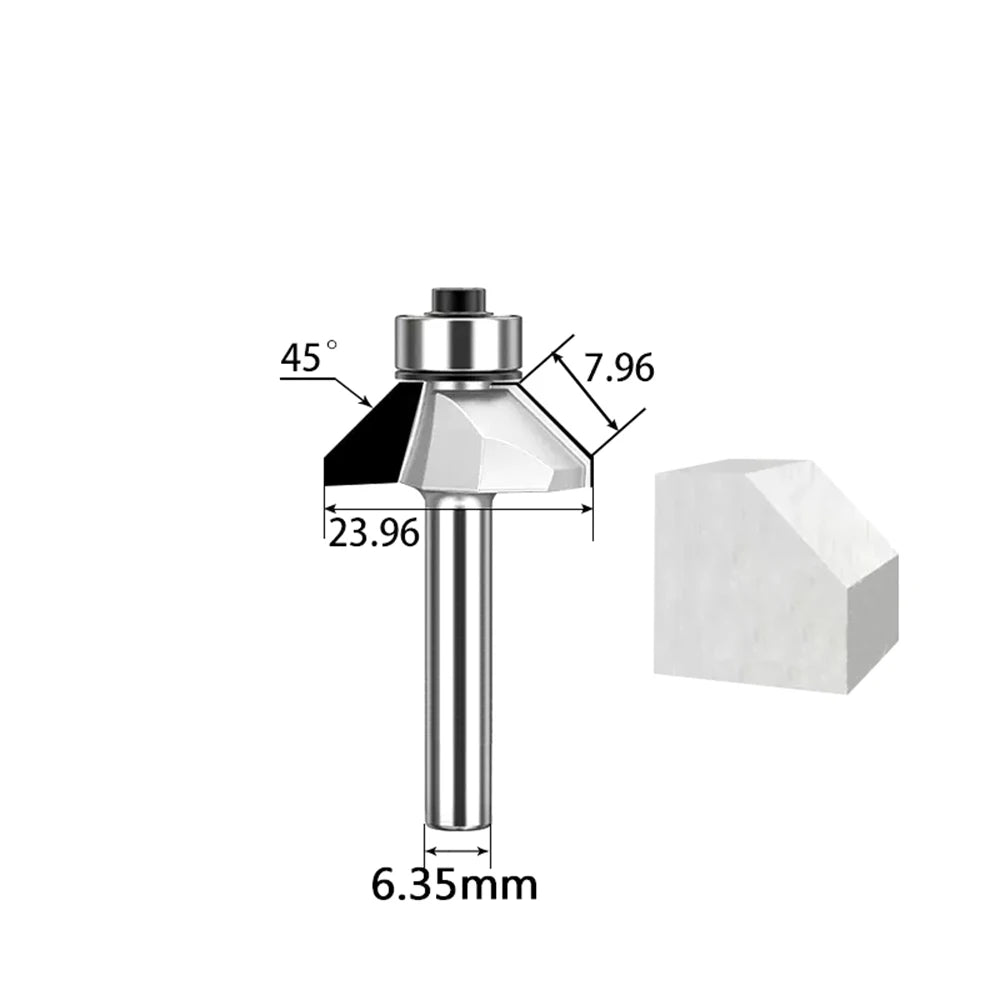 Fresa de bisel de diamante