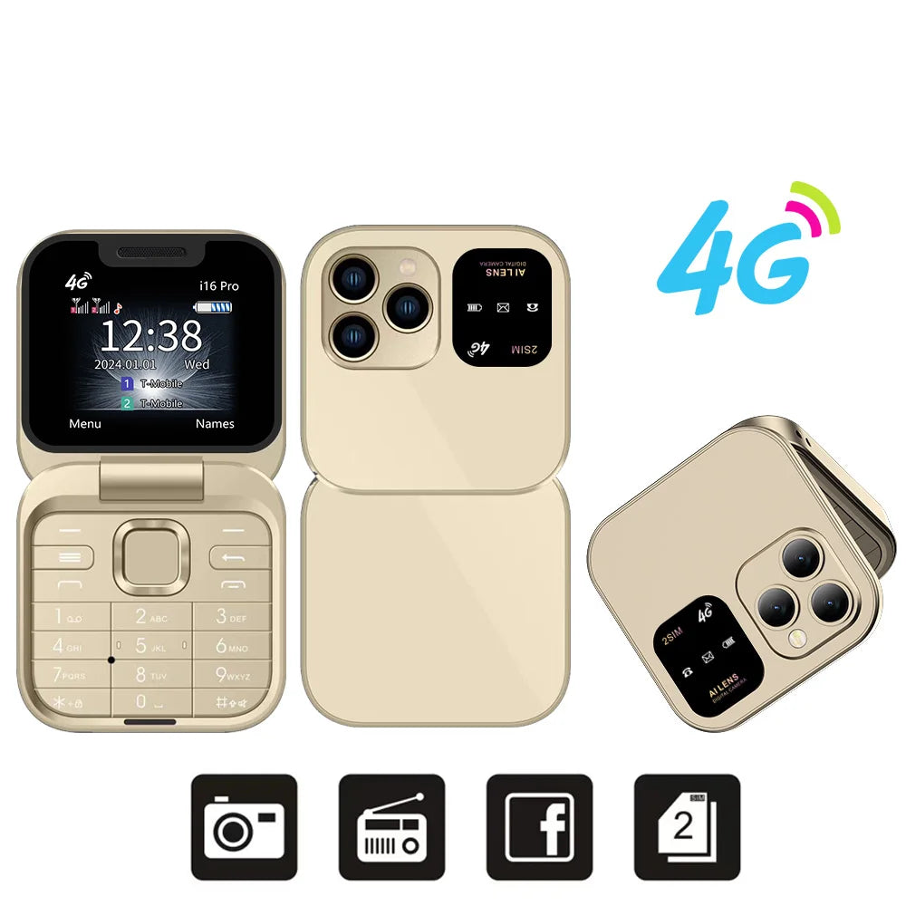 i16 PRO 4G LTE Mini teléfono móvil