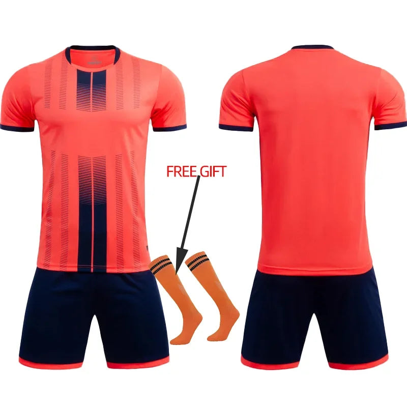 Camiseta de fútbol para niños y adultos, personalizados