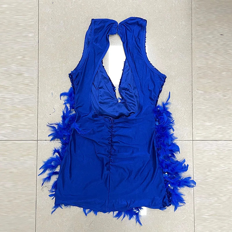 Vestido corto a la Cadera