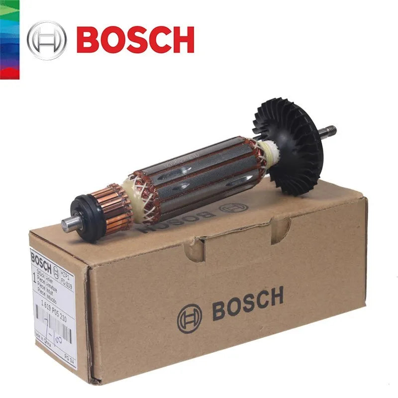 Bosch-recambio de amoladora angular GWS6-100 7-100, 8-100, 660, 670, 750, 14-900, anclaje de Rotor de armadura, piezas de reparación, Estator