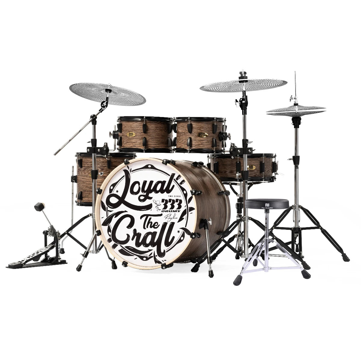 VentModelo de Batería de Jazz 333 de Doble Cara de Madera de Álamo