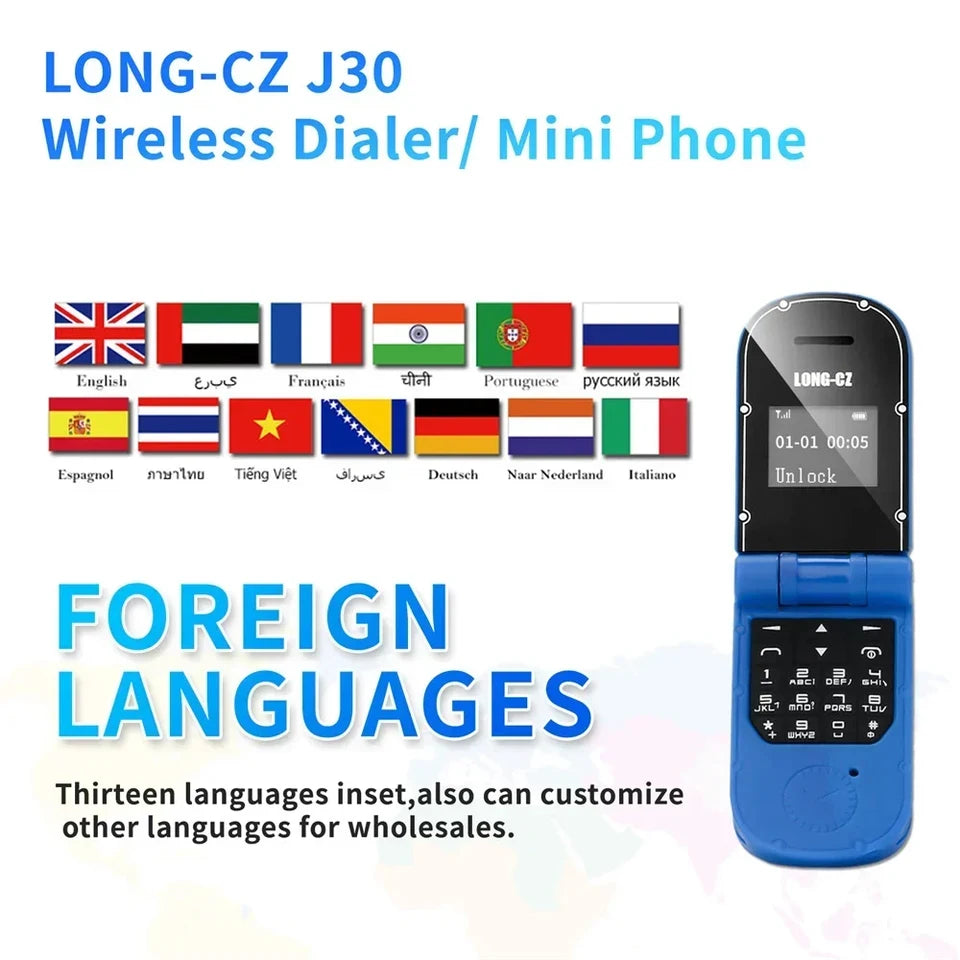 UNIWA J30 2G Mini teléfono