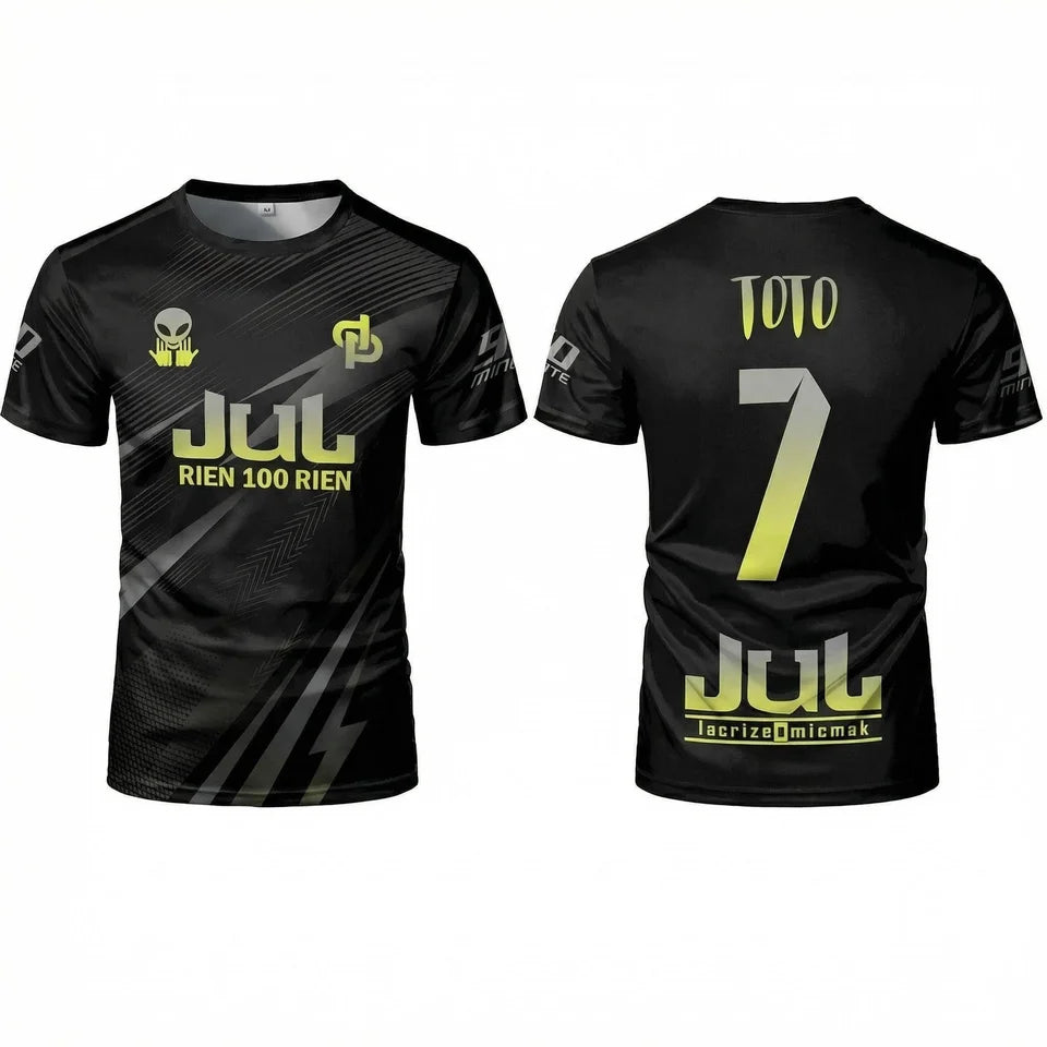 Camiseta de Fútbol Transpirable de Verano 2026 JUL Toto Ninetta Rien 100 Rien