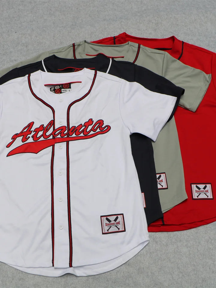 Camiseta Deportiva Retro Americana de Béisbol
