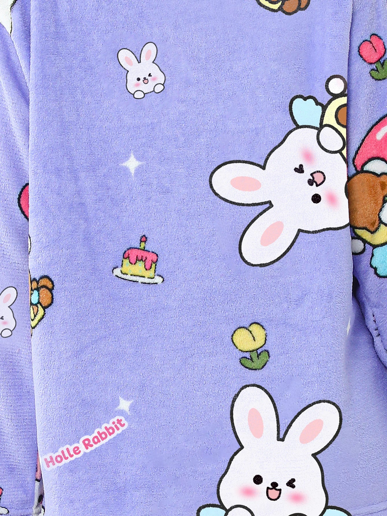 Conjunto de Pijama de Felpa