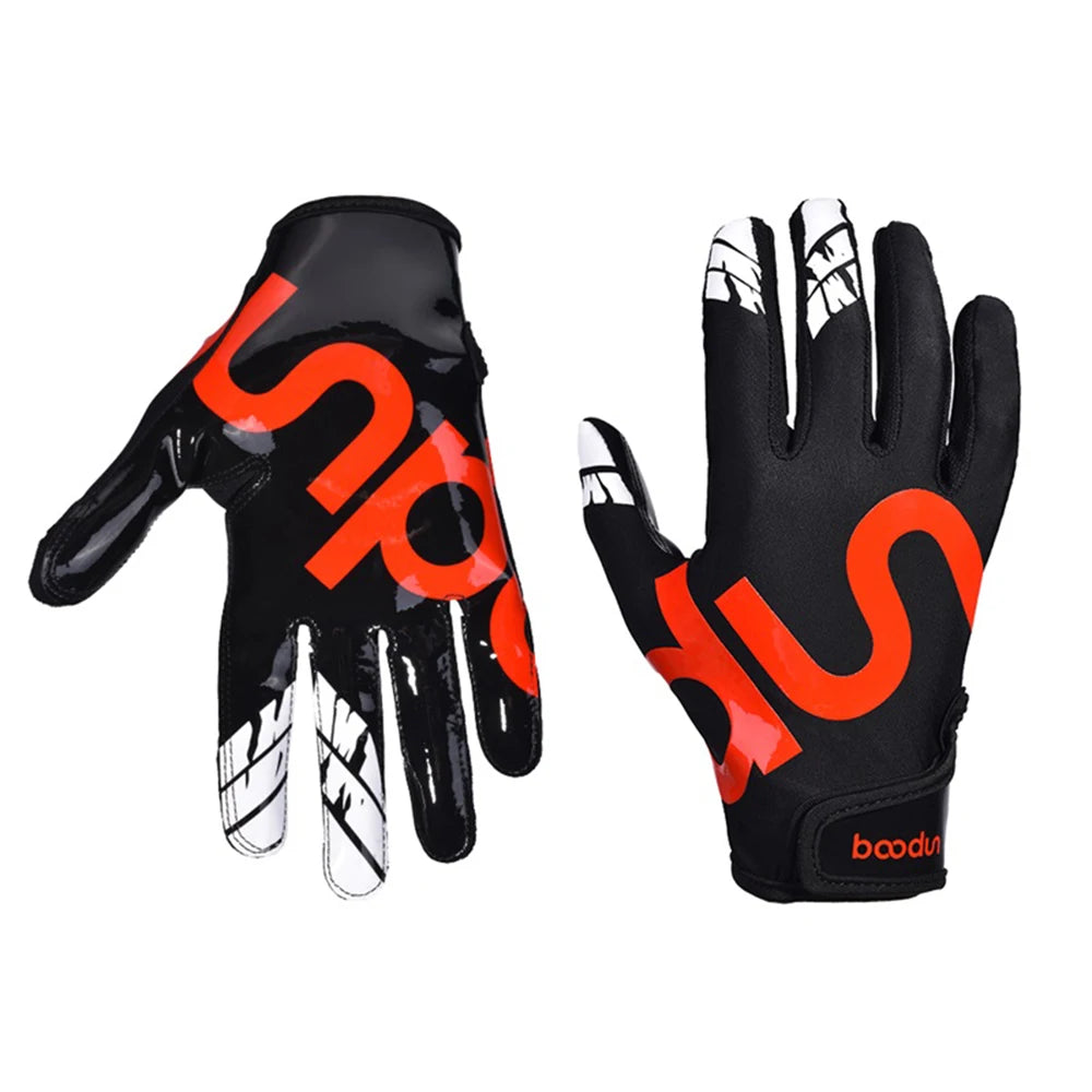 1 par de guantes de Rugby con dedos completos