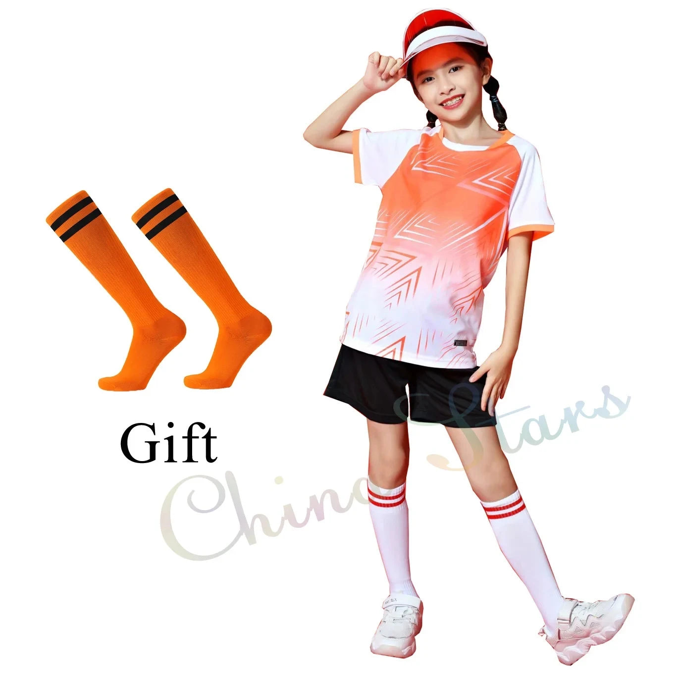 Uniformes de fútbol para niños + calcetines