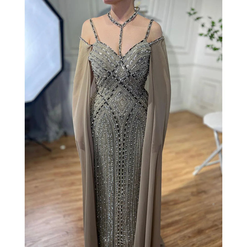 Vestido de noche estilo árabe