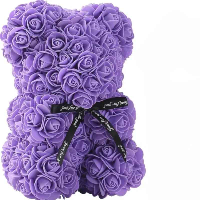 Rosa eterna Oso de peluche