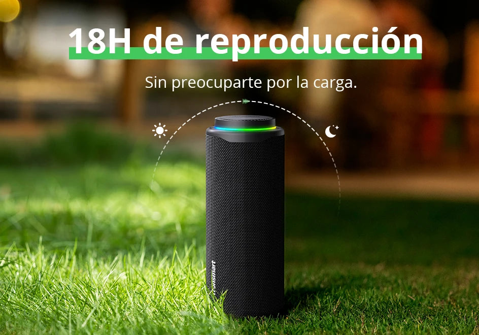 Altavoz Bluetooth portátil resistente al agua