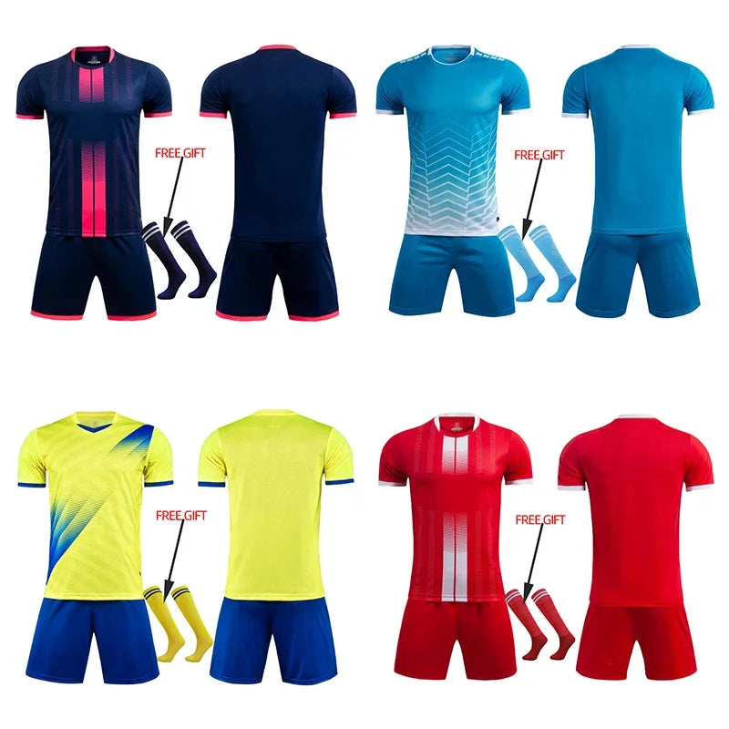 Camiseta de fútbol para niños y adultos, personalizados