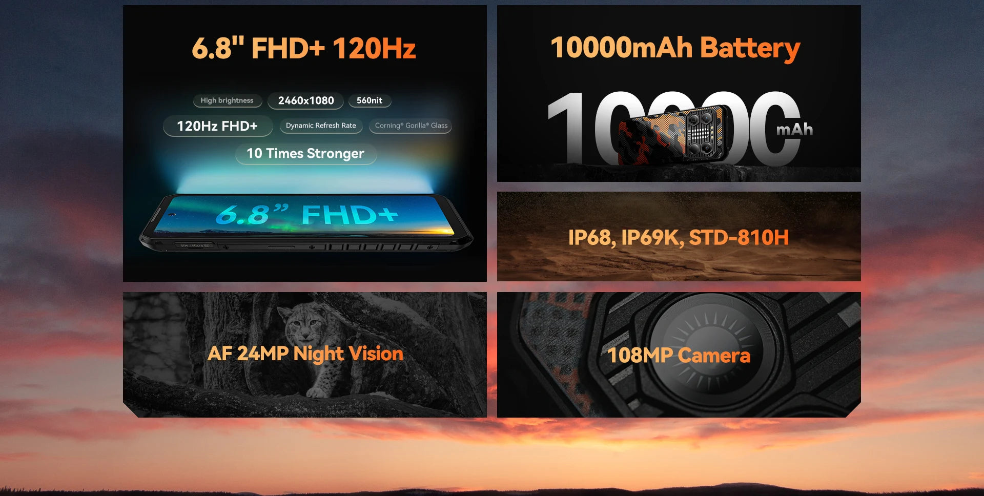 teléfono móvil G99 120Hz 6,8 ''pantalla 24GB RAM 256GB ROM 108MP