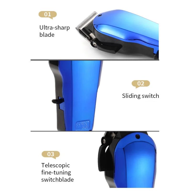 , cortadora de pelo profesional con peines