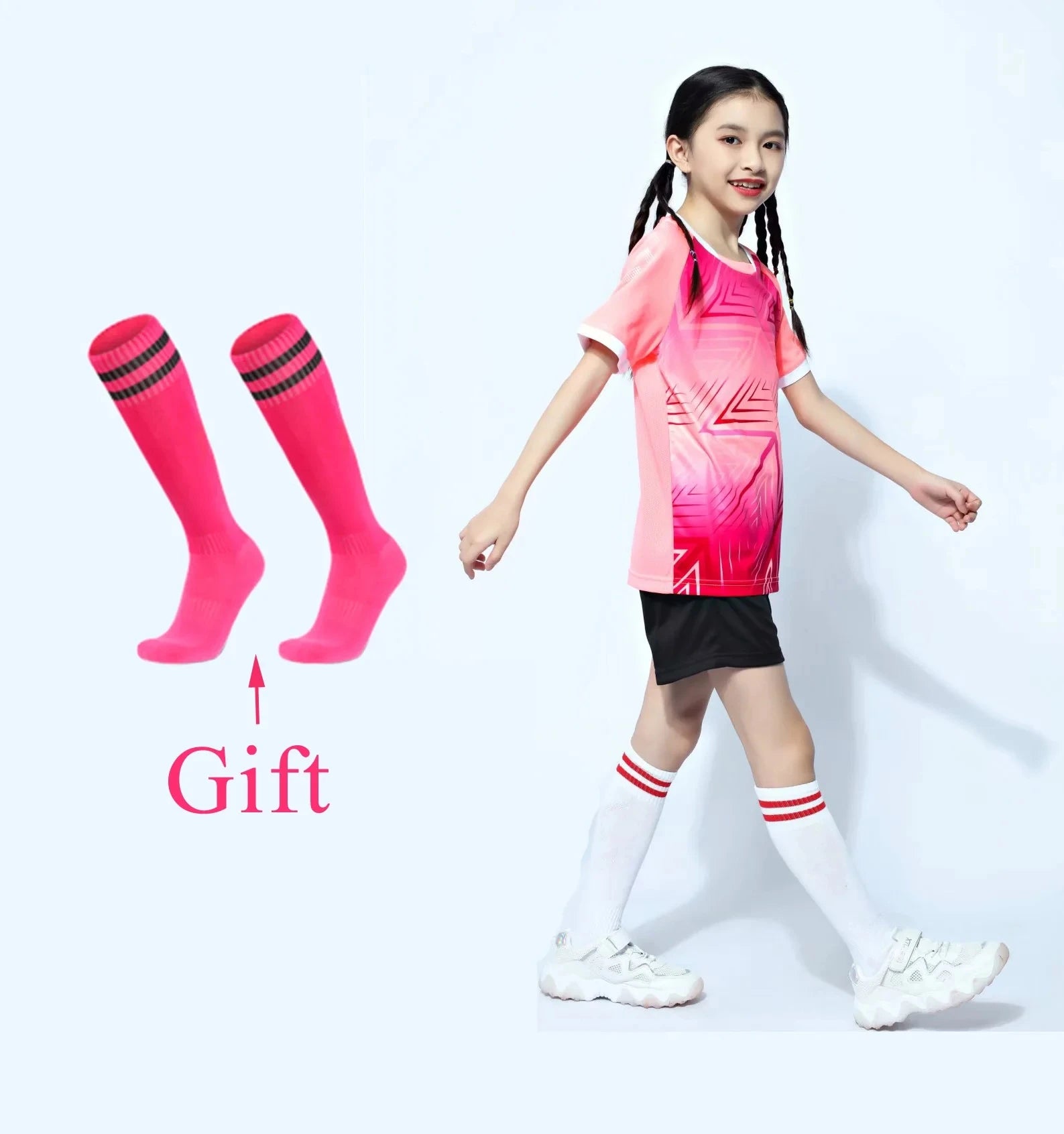 Uniformes de fútbol para niños + calcetines