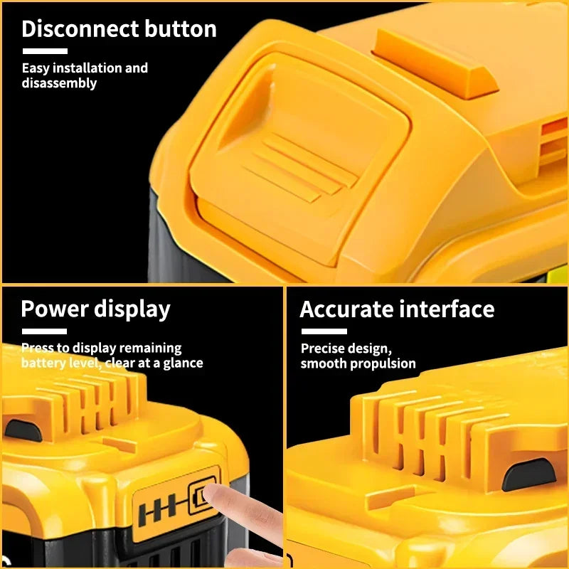 Batería Dewalt 20V 100% Original, Batería Recargable de Iones de Litio