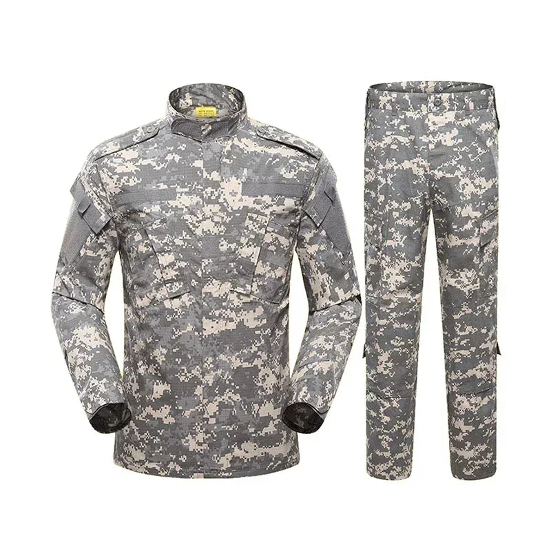 Traje de uniforme de camuflaje
