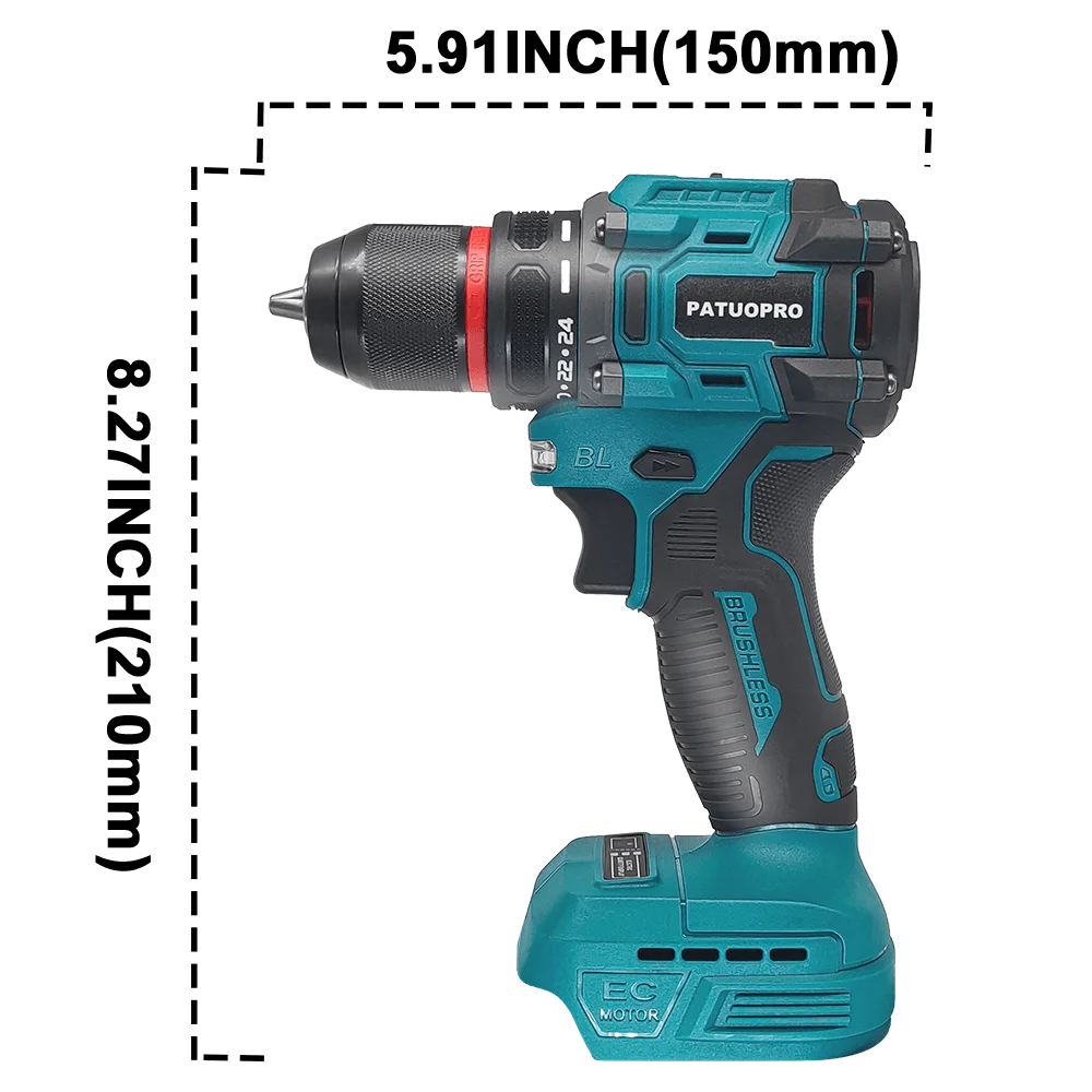 Taladro inalámbrico Makita de 18v