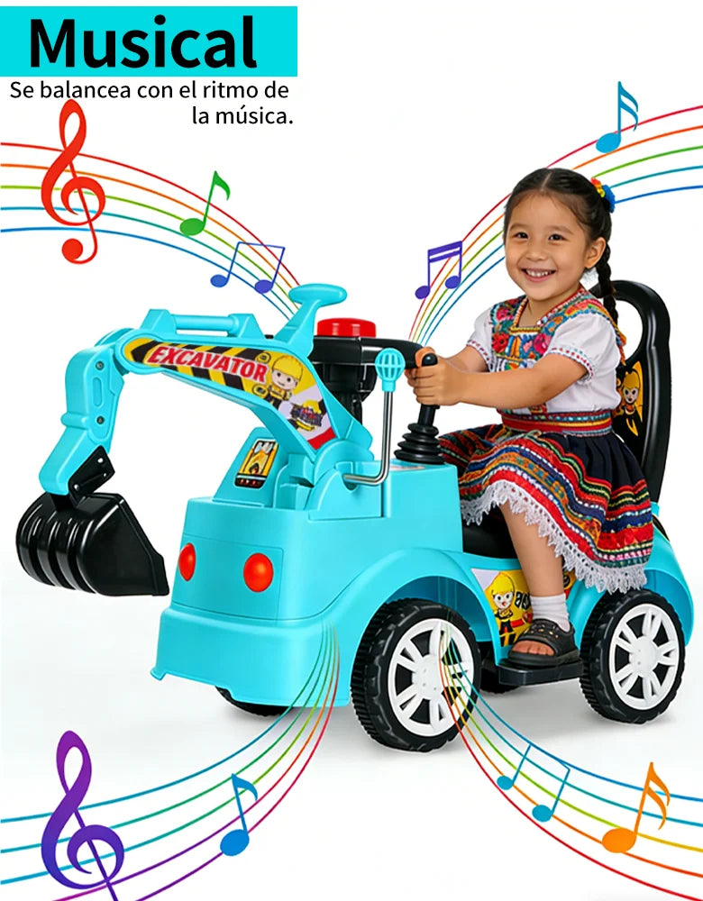 Excavadora de Juego para Niños Pequeños