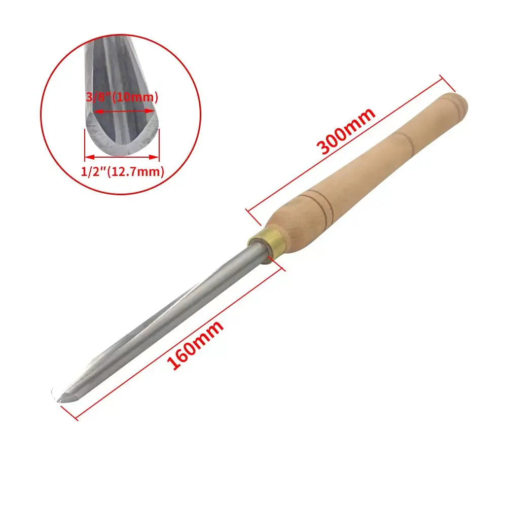 Juego de herramientas de torno HSS para madera