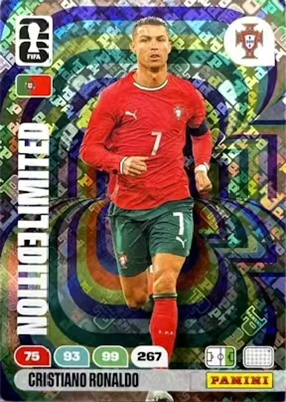 Panini 2026, Tarjeta Coleccionable de Estrellas del Mundial de Fútbol FIFA 23, Adrenalyn XL Dream Box, Tarjeta Coleccionable Oficial con Licencia