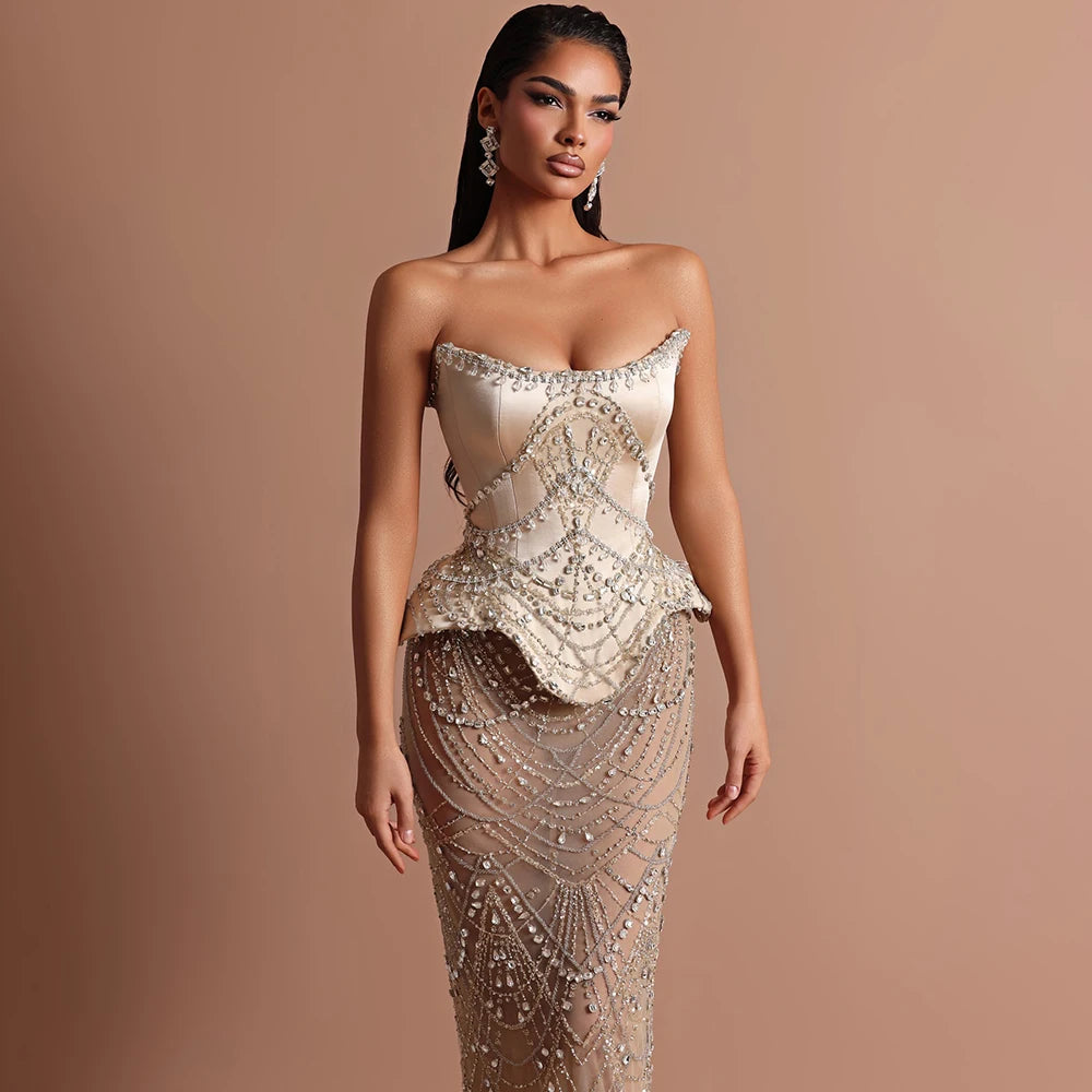 vestido de noche elegante