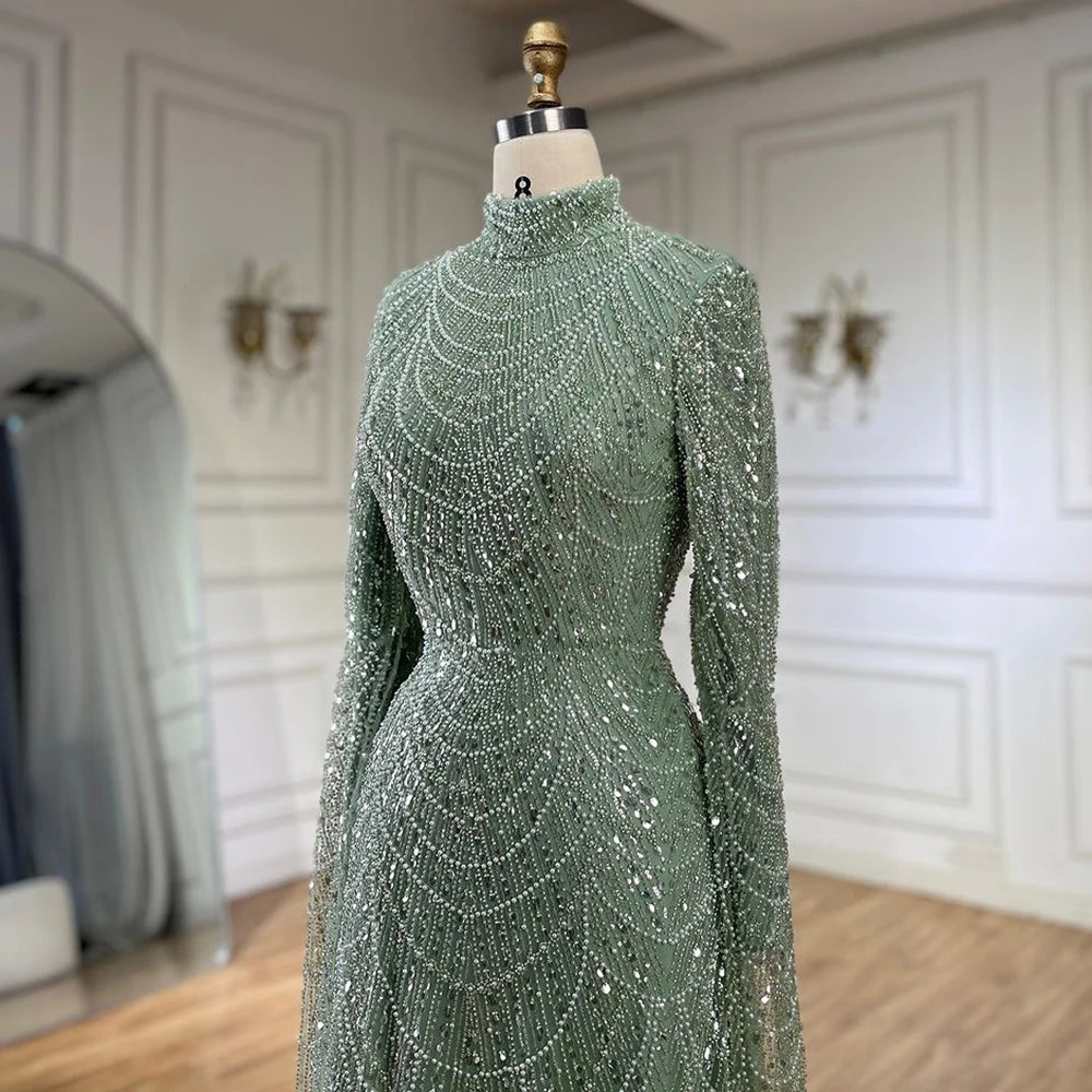 vestidos de noche vestido con cuentas para fiesta de mujer LA72591